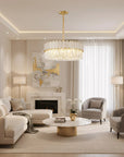 Lampa Sufitowa Wisząca APP1747-8CP 60 Cm Złota 7