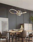 LAMPA WISZĄCA LED LHJ036-CP ZŁOTA 7