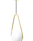 Lampa Sufitowa Wisząca Szklana Kula APP472-1CP Biała 7