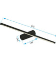 KINKIET ŁAZIENKOWY LED 40CM APP1341-W Black 7