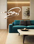 LAMPA WISZĄCA LED G005-CP ZŁOTA 7