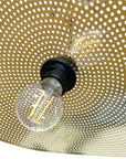 LAMPA SUFITOWA WISZĄCA APP1469-1CP Czarno/złota 7