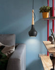 Lampa Sufitowa APP936-1CP Czarna 7