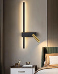 LAMPA ŚCIENNA KINKIET APP1439-W PRAWY BLACK GOLD 7