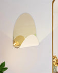 LAMPA ŚCIENNA KINKIET APP1430-W ZŁOTY 7