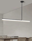 LAMPA SUFITOWA WISZĄCA LED APP1659-CP Black 120cm 7