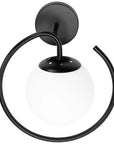 LAMPA ŚCIENNA KINKIET APP1152-1W Czarna 7