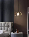 Lampa Wisząca LED APP1555-CP Gold 7