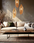 Lampa Sufitowa Szklana Modern APP892-1CP 7