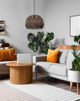 Lampa Wisząca Boho APP1292-1CP Brązowa 7