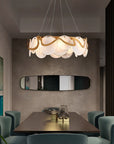 Lampa Sufitowa Wisząca APP1544-8CP Złota Szczotkowana 7