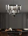 Lampa Kryształowa Wisząca APP1534-8CPR Chrom 7