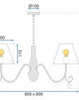 Lampa APP991-4CP 7