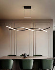 LAMPA SUFITOWA WISZĄCA LED LHJ020-CP CZARNA 7