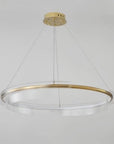 LAMPA SUFITOWA WISZĄCA LED APP1672-CP Gold 7