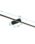 KINKIET ŁAZIENKOWY LED 60CM APP1348 OLD GOLD 7