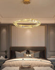 KRYSZTAŁOWA LAMPA SUFITOWA LED APP1064-1CP 7