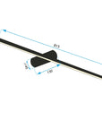KINKIET ŁAZIENKOWY LED 80CM APP1346-W GOLD 7