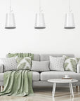 Lampa Sufitowa Wisząca APP1035-1CP Biała 7