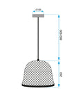 Lampa Wisząca Boho APP1336-1CP 7