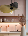 LAMPA SUFITOWA WISZĄCA APP1471-1CP Czarna/złoto 7