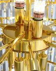 KRYSZTAŁOWA LAMPA SUFITOWA 312358 Złota 7