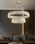Lampa Wisząca LED APP1750-CP Złota + Pilot 7