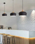 Lampa Sufitowa Wisząca Pojedyncza Bari Szara APP182-1CP 7