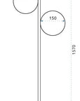 Lampa Stojąca Podłogowa APP916-2F 7