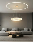 LAMPA WISZĄCA LED MS002-CP Różowe Złoto 60cm 7