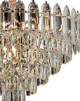 Lampa Wisząca Z Kryształami G057-CP 50cm Złota 7