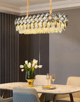 Lampa Kryształowa Wisząca APP1539-12CP80 Gold 7