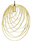 LAMPA SUFITOWA GEOMETRYCZNA APP428-1CP Złota 7