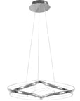 Lampa Sufitowa Nowoczesna LED + PILOT APP795-CP Flat Chrom 7