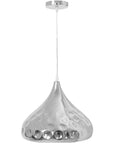 Lampa Sufitowa Lustrzana APP272-1CP SREBRNA 7