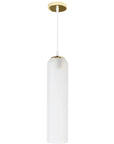 Lampa Sufitowa Wisząca Szklana APP665-1CP Biała 7