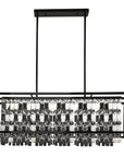 Lampa Kryształowa Wisząca App1112-4cp Czarna