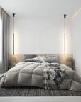 Lampa Sufitowa Wisząca Led App1413-c Black 100cm