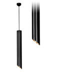 Lampa Sufitowa Wisząca 30 Cm APP574-1CP Czarna 1