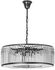 Lampa Kryształowa Wisząca APP1651-6CP Black 1