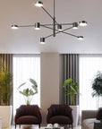 Lampa Sufitowa Nowoczesna 8-ramienna APP598-8C 8
