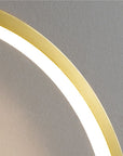 Lampa Ścienna Kinkiet Led App1387-cw Gold 40cm