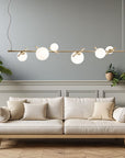Lampa Sufitowa Wisząca Gold APP1664-6CP 2