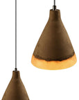 Lampa Sufitowa Wisząca Cementowa Loft APP494-1CP