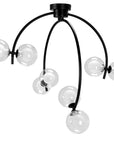 Lampa Sufitowa Szklane Kule APP979-8C