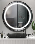 Lustro Ścienne Led 50cm Mmj Black 3