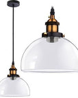 Lampa Sufitowa Wisząca Szklana APP046-1CP Verto C 1