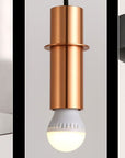 Lampa sufitowa szkalana APP433-1CP Niebieska