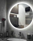 Lustro ścienne led 60cm ffj60