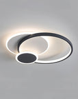 Lampa Sufitowa APP1709-C Plafon LED Czarny + Pilot 8